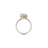 Periwinkle | .925 Sterling Silver | Firefly Glass | Infinity Helix Ring
